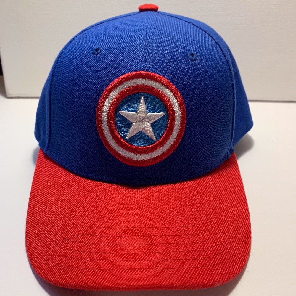 Marvel Cap Red White & Blue
